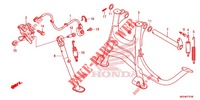 BEQUILLE pour Honda CROSSTOURER 1200 DL de 2014