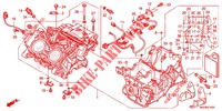 CARTER MOTEUR (VFR1200XD/XDA/XDL/XDS) pour Honda CROSSTOURER 1200 DL de 2014