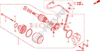 DEMARREUR pour Honda CBR 125 REPSOL de 2005