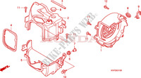 CAPOT REFROIDISSEMENT MOTEUR pour Honda SCV 100 LEAD de 2010