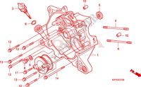 CARTER DE VILEBREQUIN DROIT pour Honda SCV 100 LEAD de 2009