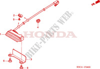 FEU ARRIERE pour Honda CRF 250 X de 2011