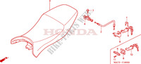 SELLE pour Honda CBR 1100 SUPER BLACKBIRD de 1999