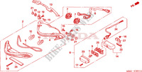FEU ARRIERE(CB600F3/4/5/6) pour Honda CB 600 F HORNET 34HP de 2004