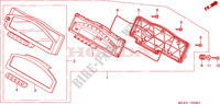 COMPTEUR(VTR1000SP4/5/6) pour Honda VTR 1000 SP2 de 2004