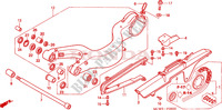 BRAS OSCILLANT pour Honda VFR 800 VTEC ABS de 2006