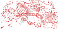 FILTRE A AIR pour Honda CB 1300 BI COULEUR de 2004