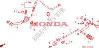 PEDALE pour Honda CB 1300 ABS FAIRING de 2005