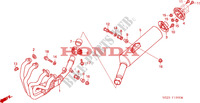 SILENCIEUX D'ECHAPPEMENT pour Honda CB 1300 ABS FAIRING de 2005