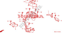 AMORTISSEUR DE DIRECTION pour Honda CBR 1000 RR FIREBLADE HRC de 2007