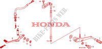 SELECTEUR   PEDALE DE FREIN pour Honda CBR 600 RR ABS TRICOLORE de 2011