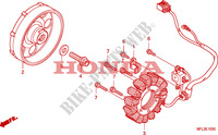ALTERNATEUR pour Honda CBR 1000 RR FIREBLADE ABS de 2010