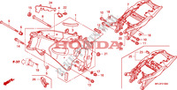 CADRE pour Honda CBR 1000 RR FIREBLADE LARANJA de 2010