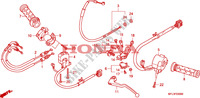 LEVIER DE GUIDON   CABLE   COMMODO pour Honda CBR 1000 RR FIREBLADE ABS TRICOLOUR de 2011