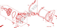 POMPE A EAU pour Honda CBR 1000 RR FIREBLADE ABS de 2010