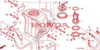 RESERVOIR A CARBURANT   POMPE A ESSENCE pour Honda CBR 1000 RR FIREBLADE LARANJA de 2010