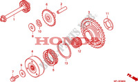ROUE LIBRE DE DEMARREUR pour Honda CBR 1000 RR FIREBLADE ABS TRICOLOUR de 2011