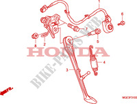 BEQUILLE pour Honda VFR 1200 DCT de 2011