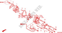 DEMULTIPLICATEUR  TRANSMISSION pour Honda VFR 1200 DCT de 2011