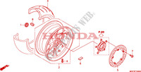 ROUE ARRIERE pour Honda VFR 1200 F de 2011