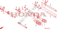 BARILLET DE SELECTION pour Honda VT 1100 SHADOW de 1988