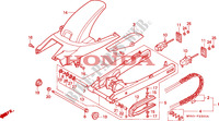 BRAS OSCILLANT pour Honda CBR 600 34HP de 1996