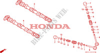 ARBRE A CAMES   SOUPAPE pour Honda CBR 900 RR de 1993