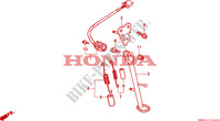 BEQUILLE pour Honda CBR 919 RR FIREBLADE de 1996