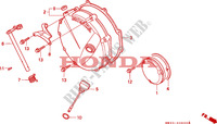 CARTER D'EMBRAYAGE pour Honda SEVEN FIFTY 750 50HP de 1992