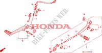 PEDALE pour Honda BIG ONE 1000 de 1994