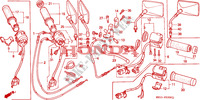 COMMODO   LEVIER   CABLE pour Honda SHADOW 750 de 1993