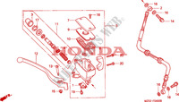 MAITRE CYLINDRE DE FREIN AVANT pour Honda SHADOW 750 de 1995