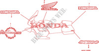AUTOCOLLANTS pour Honda PAN EUROPEAN ST 1100 de 1995