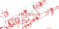 CAPOT   COURROIE DE DISTRIBUTION pour Honda PAN EUROPEAN ST 1100 de 1995