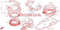 FILTRE A AIR pour Honda PAN EUROPEAN ST 1100 de 2000