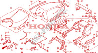SELLE pour Honda PAN EUROPEAN ST 1100 de 1995