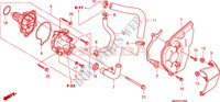 POMPE A EAU pour Honda CBF 600 FAIRING ABS de 2009