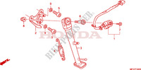 BEQUILLE pour Honda CB 600 F HORNET ABS 34HP de 2008