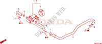 COMMANDE INJECTION D'AIR SOUPAPE pour Honda CB 600 F HORNET STRIPES de 2009