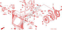 RADIATEUR (TRX450R6,7,8/ER6,7,8) pour Honda TRX 450 R SPORTRAX Electric Start de 2007