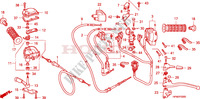 LEVIER DE GUIDON   CABLE   COMMODO pour Honda FOURTRAX 420 RANCHER 2X4 BASE de 2009