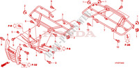 SUPPORT pour Honda FOURTRAX 420 RANCHER 4X4 Manual Shift de 2010