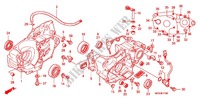 CARTER MOTEUR pour Honda CRF 450 R de 2011