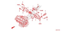 THERMOSTAT pour Honda CBR 600 F ABS WHITE de 2012