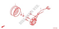 ALTERNATEUR pour Honda CB1 125 RUEDAS FUNDIDAS de 2012