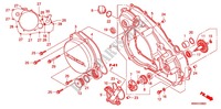 COUVERCLE DE CARTER MOTEUR DROIT pour Honda CRF 250 R de 2012