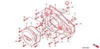 COUVERCLE DE CARTER MOTEUR DROIT pour Honda CRF 250 X de 2012