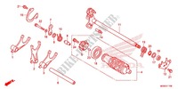 BARILLET DE SELECTION (NC700S/SA) pour Honda NC 700 ABS 35KW de 2012