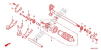 BARILLET DE SELECTION (NC700X/XA) pour Honda NC 700 X ABS 35KW de 2012