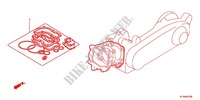 POCHETTE DE JOINTS A pour Honda SH 300 R ABS TYPE 2E de 2012